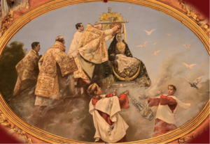 Pintura de la coronación